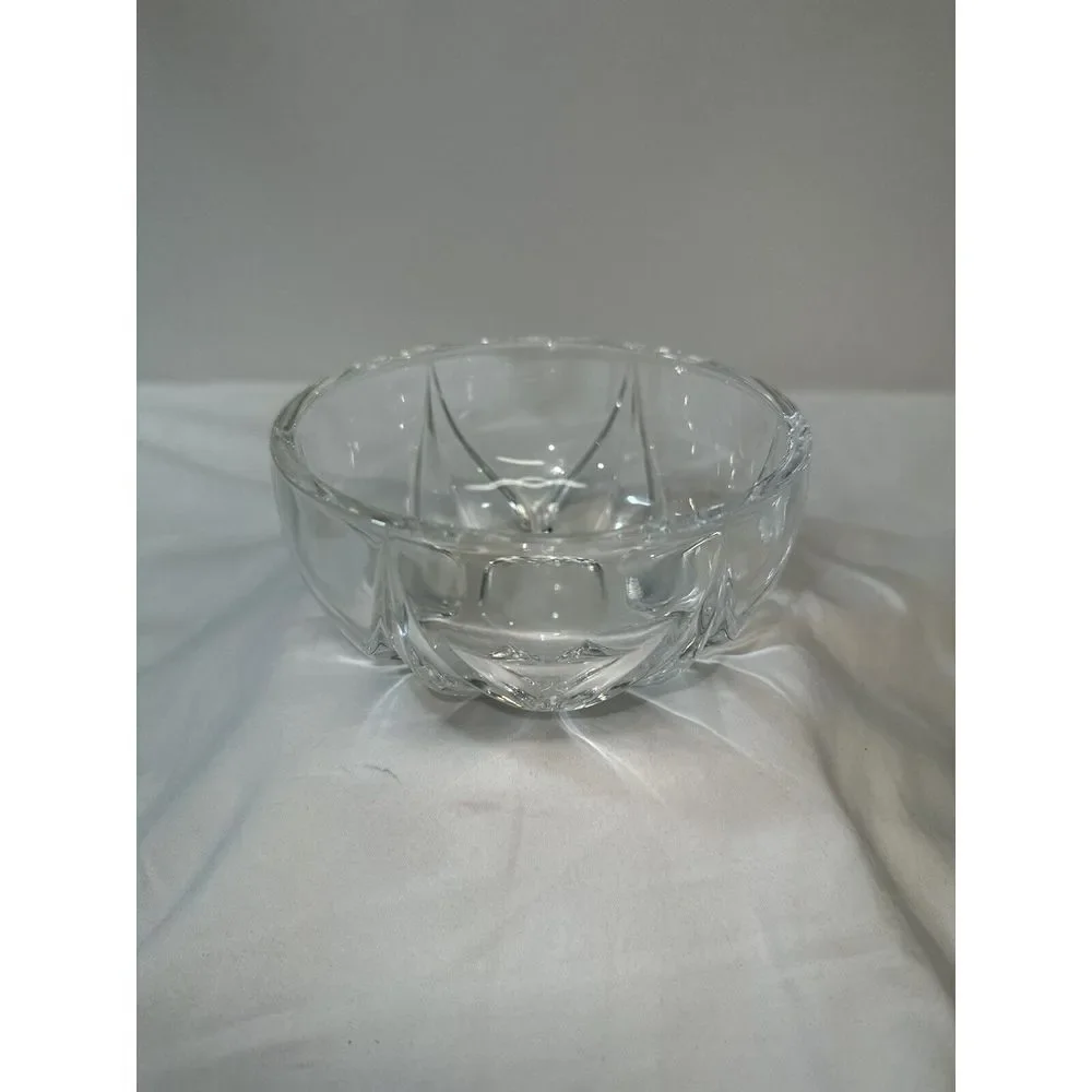 Nachtmann Crystal Bowl Lotus Flower Krocus Excellent Condition‎ Free Shipping